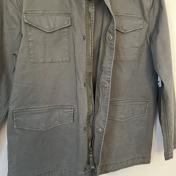 Mens Field Jacket, Stretch, Stow Away Hood - Picture 10 of 16